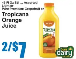 SuperFresh Tropicana Orange Juice offer