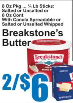 SuperFresh Breakstone's Butter offer