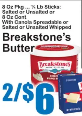 SuperFresh Breakstone's Butter offer