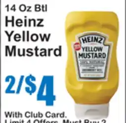 SuperFresh Heinz Yellow Mustard offer