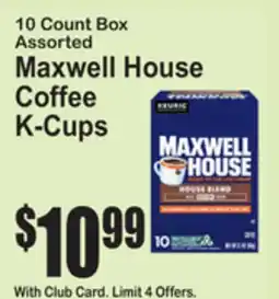 SuperFresh Maxwell House Coffee K-Cups offer