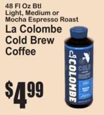 SuperFresh La Colombe Cold Brew Coffee offer