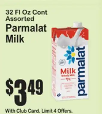 SuperFresh Parmalat Milk offer