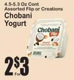 SuperFresh Chobani Yogurt offer