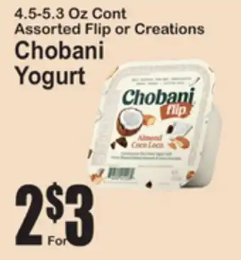 SuperFresh Chobani Yogurt offer