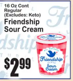 SuperFresh Friendship Sour Cream offer