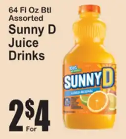 SuperFresh Sunny D Juice Drinks offer