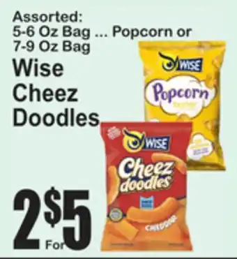 SuperFresh Wise Cheez Doodles offer