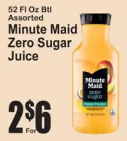 SuperFresh Minute Maid Zero Sugar Juice offer