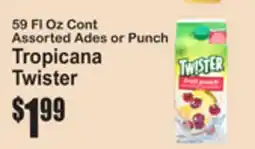 SuperFresh Tropicana Twister offer