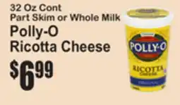 SuperFresh Polly-O Ricotta Cheese offer