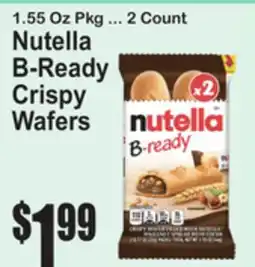 SuperFresh Nutella B-Ready Crispy Wafers offer
