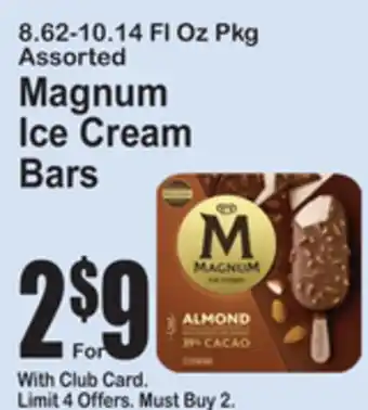 SuperFresh Magnum Ice Cream Bars offer