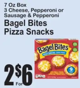 SuperFresh Bagel Bites Pizza Snacks offer