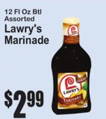 SuperFresh Lawry's Marinade offer