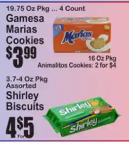 SuperFresh Gamesa Marias Cookies, Shirley Biscuits offer