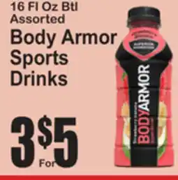 SuperFresh Body Armor Sports Drinks offer
