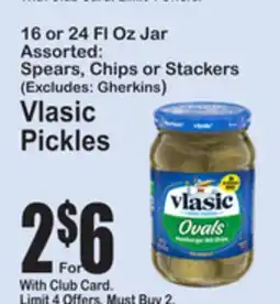 SuperFresh Vlasic Pickles offer