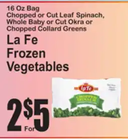 SuperFresh La Fe Frozen Vegetables offer