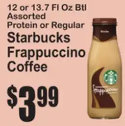 SuperFresh Starbucks Frappuccino Coffee offer
