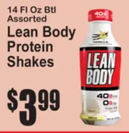 SuperFresh 14 Fl Oz Btl Assorted Lean Body Protein Shakes offer