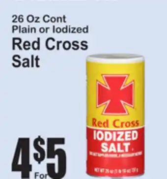 SuperFresh Red Cross Salt offer