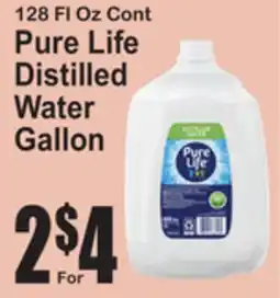 SuperFresh Pure Life Distilled Water Gallon offer