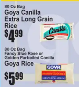 SuperFresh 80 Oz Bag Goya Canilla Extra Long Grain Rice offer