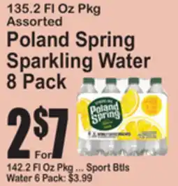 SuperFresh Poland Spring Sparkling Water offer