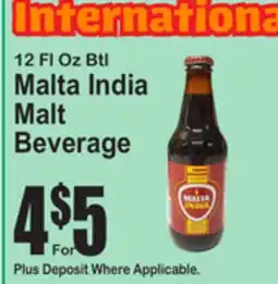 SuperFresh Malta India Malt Beverage offer
