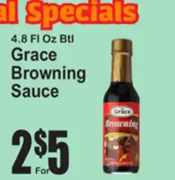 SuperFresh 4.8 Fl Oz Btl Grace Browning Sauce offer