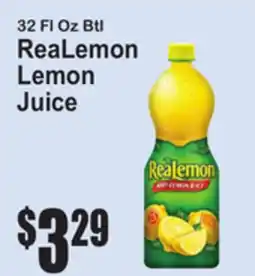 SuperFresh 32 Fl Oz Btl ReaLemon Lemon Juice offer