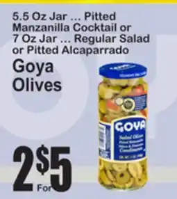 SuperFresh Goya Olives offer