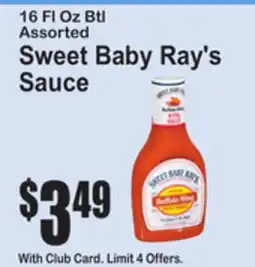 SuperFresh Sweet Baby Ray's Sauce offer