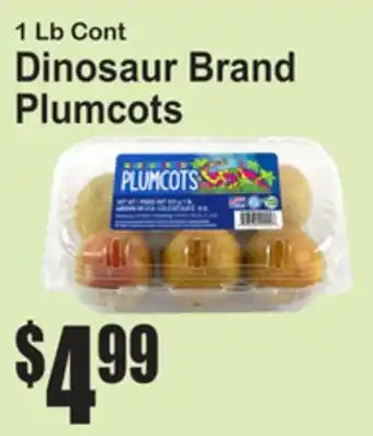 SuperFresh Dinosaur Brand Plumcots offer