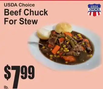 SuperFresh USDA Choice Beef Chuck For Stew offer