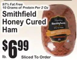 SuperFresh Smithfield Honey Cured Ham offer