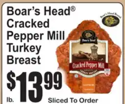 SuperFresh Boar's Head Cracked Pepper Mill Turkey Breast offer
