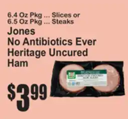 SuperFresh Jones No Antibiotics Ever Heritage Uncured Ham offer