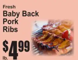 SuperFresh Fresh Baby Back Pork Ribs offer