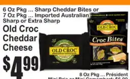 SuperFresh Old Croc Cheddar Cheese offer