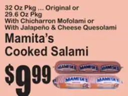 SuperFresh Mamita's Cooked Salami offer