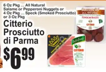 SuperFresh Citterio Prosciutto di Parma offer