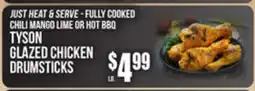 SuperFresh TYSON GLAZED CHICKEN DRUMSTICKS offer