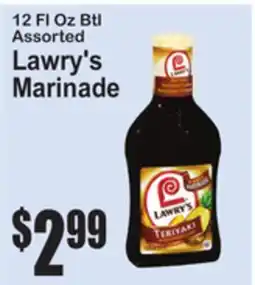 SuperFresh Assorted Lawry's Marinade offer