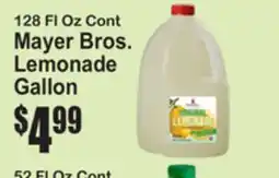 SuperFresh Mayer Bros. Lemonade Gallon offer