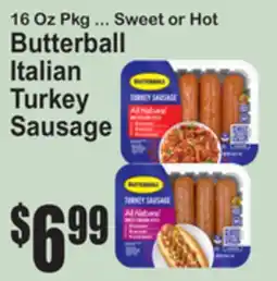 SuperFresh Butterball Italian Turkey Sausage offer