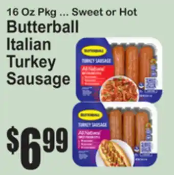 SuperFresh Butterball Italian Turkey Sausage offer