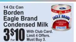 SuperFresh Borden Eagle Brand Condensed Milk offer