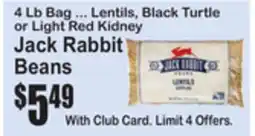 SuperFresh Jack Rabbit Beans offer